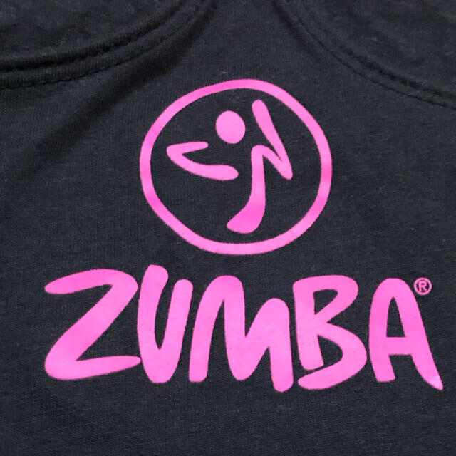 Zumba(ズンバ)のズンバ ZUMBA タンクトップ 黒 XS レディースのトップス(Tシャツ(半袖/袖なし))の商品写真