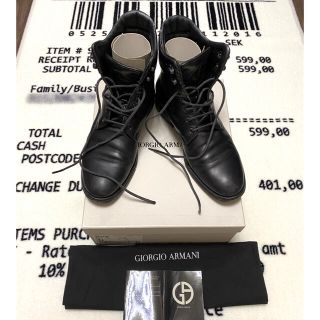 ジョルジオアルマーニ(Giorgio Armani)の［中古］Giorgio Armani Boots IT41(ブーツ)