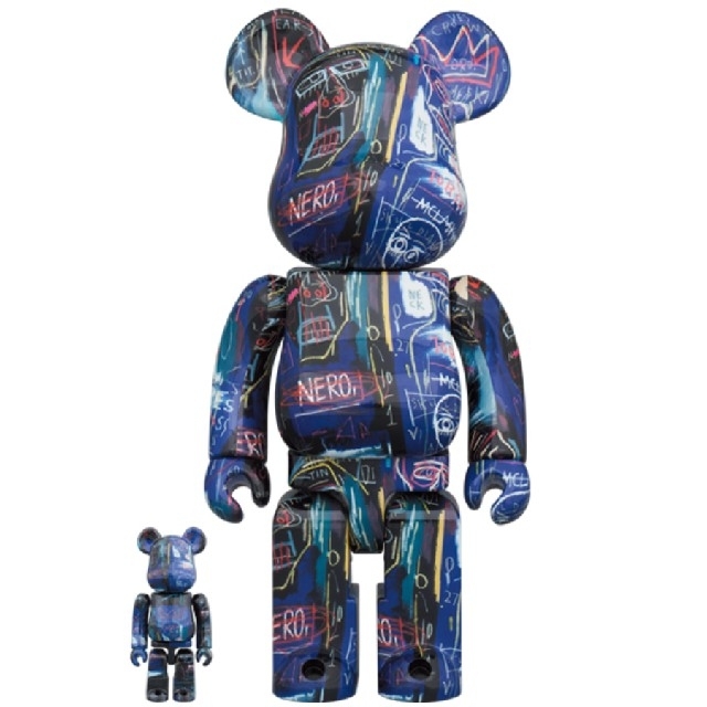 MEDICOMTOYBE@RBRICK JEAN-MICHEL BASQUIAT #7 100％ &