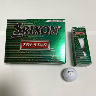 ダンロップ(DUNLOP)のSRIXON（TRI-STAR ）プレミアムホワイト　ゴルフボール　12球(その他)