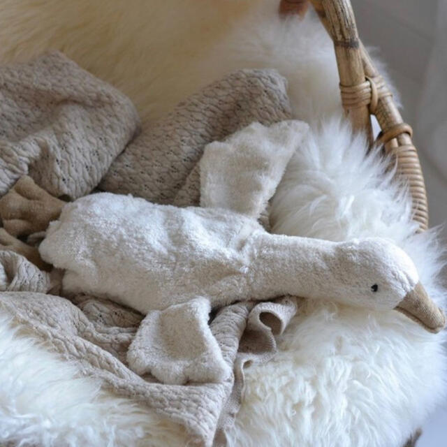 Senger Naturwelt goose White(large size) キッズ/ベビー/マタニティのおもちゃ(ぬいぐるみ/人形)の商品写真