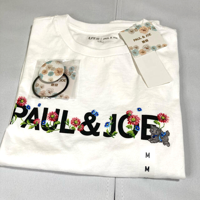 PAUL & JOE(ポールアンドジョー)のユニクロ　ポール＆ジョー　コラボ　Tシャツ ノベルティ付き レディースのトップス(Tシャツ(半袖/袖なし))の商品写真
