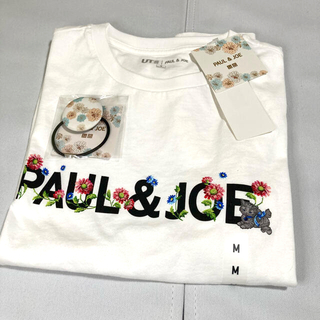 ポールアンドジョー(PAUL & JOE)のユニクロ　ポール＆ジョー　コラボ　Tシャツ ノベルティ付き(Tシャツ(半袖/袖なし))