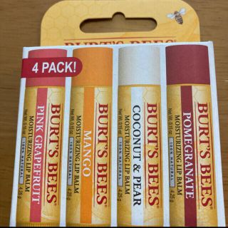 バーツビーズ(BURT'S BEES)のBURT'S BEES リップ　4本セット(リップケア/リップクリーム)