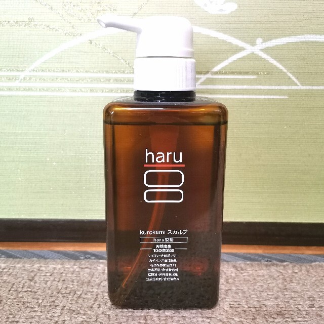 haru 黒髪 スカルプ シャンプー 400ml コスメ/美容のヘアケア/スタイリング(シャンプー)の商品写真