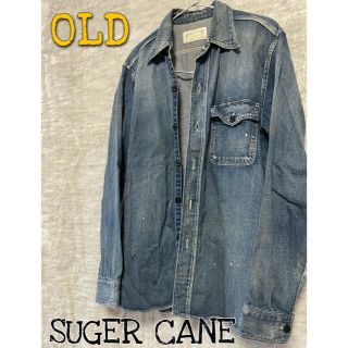 シュガーケーン(Sugar Cane)のSUGER CANE/シュガーケーン 長袖デニムYシャツ サイズM(シャツ)