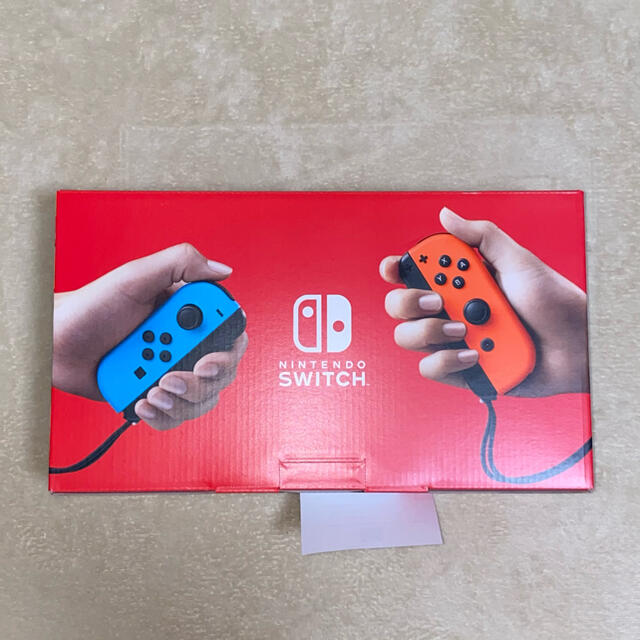 強化 新型Nintendo Switch スイッチ ネオン ブルー レッド新品未使用