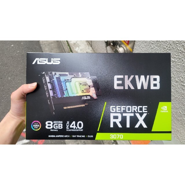 PC/タブレットasus rtx3070 水冷