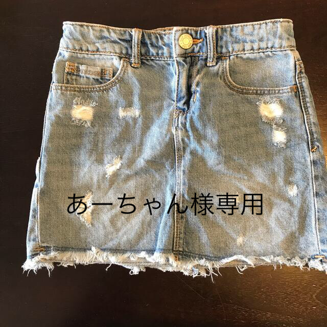 GAP Kids(ギャップキッズ)の再値下げです!!ギャップキッズ　デニムスカート キッズ/ベビー/マタニティのキッズ服女の子用(90cm~)(スカート)の商品写真