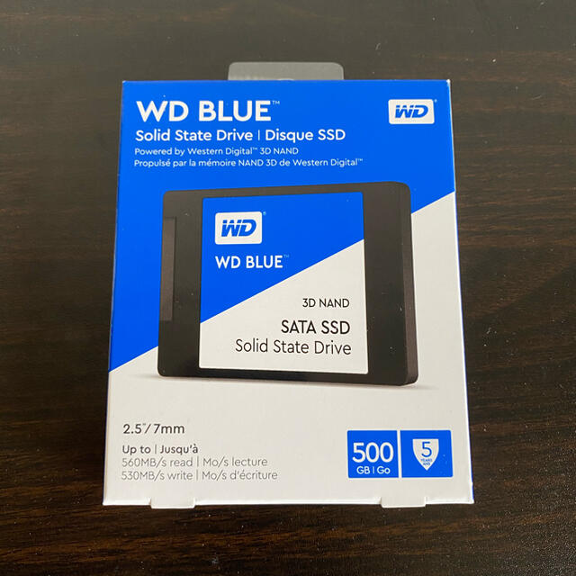 新品未開封　WD Blue 3D NANDシリーズ SSD 500GB