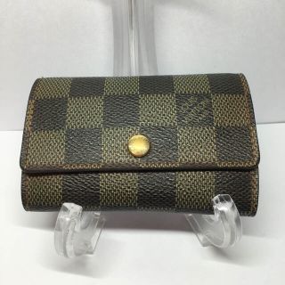 ルイヴィトン(LOUIS VUITTON)の大人気❗️正規品❗️ ルイヴィトン ダミエ キーケース6連 ミュルティクレ6(キーケース)