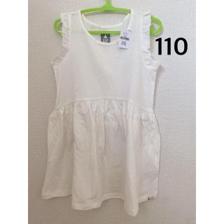 ギャップ(GAP)の新品＊gap トップス　チュニック  ノースリーブ　キッズ　女の子　110cm(Tシャツ/カットソー)