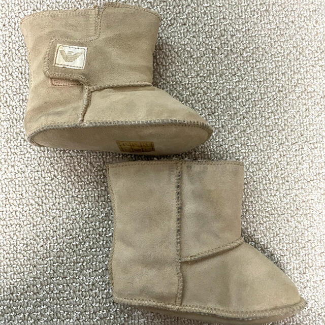 ARMANI JUNIOR - アルマーニベビー ムートンブーツ ルームシューズの