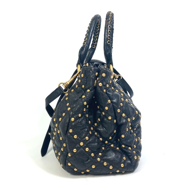 MIU MIU - ミュウミュウ MIUMIU スタッズ キルティング 2WAY MIU MIU - ミュウミュウ MIUMIU スタッズ キルティング 2WAY