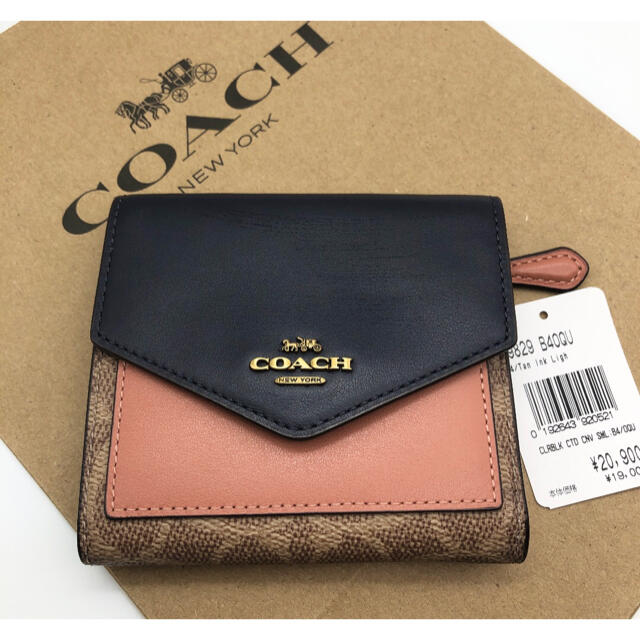 新商品　COACH　コーチ　折り財布　正規品　人気カラー