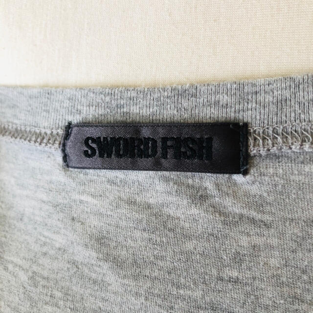 SWORD FISH(ソードフィッシュ)の美品SWORD FISH ソードフィッシュ Tシャツグレー レディースのトップス(Tシャツ(半袖/袖なし))の商品写真