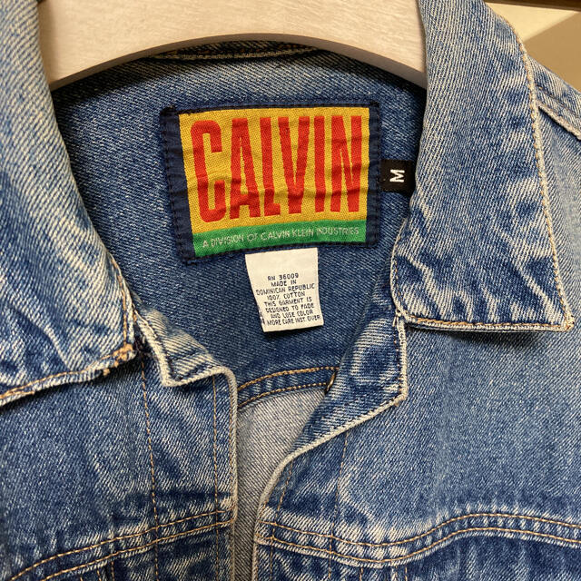 Calvin Klein(カルバンクライン)のCalvin Klein デニムジャケット レディースのジャケット/アウター(Gジャン/デニムジャケット)の商品写真