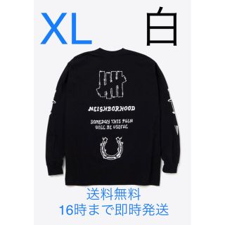 アンディフィーテッド(UNDEFEATED)のアンディフィーテッド ネイバーフッド L/S TEE 白 XL(Tシャツ/カットソー(七分/長袖))