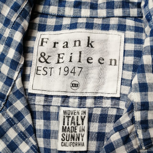 Frank&Eileen(フランクアンドアイリーン)の美品♡フランク＆アイリーン Frank&Eileen 麻 リネン XXS レディースのトップス(シャツ/ブラウス(長袖/七分))の商品写真