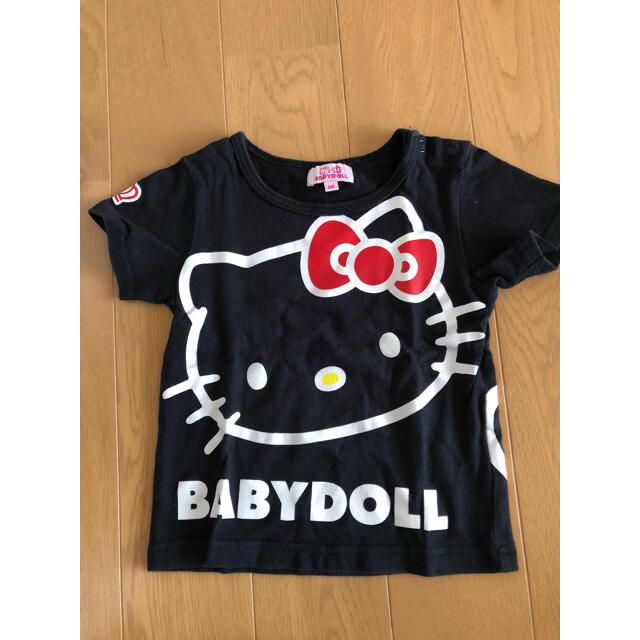 BABYDOLL(ベビードール)の90センチ 女の子　Tシャツ　ベビードール キッズ/ベビー/マタニティのキッズ服女の子用(90cm~)(Tシャツ/カットソー)の商品写真