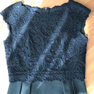 アナイ(ANAYI)のアナイ    チュール刺繍レース　ワンピース　おまけ付き(ひざ丈ワンピース)