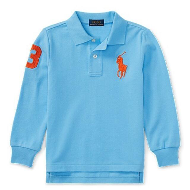 POLO RALPH LAUREN(ポロラルフローレン)の新品タグ付き！ラルフローレン ポロシャツ サイズ 5 (110cm) キッズ/ベビー/マタニティのキッズ服男の子用(90cm~)(Tシャツ/カットソー)の商品写真