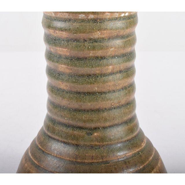 タイ古陶磁 宋胡録 青磁 鳥文 水注瓶 C R3496 タイ古陶磁 宋胡録 青磁 鳥文 水注瓶 C R3496