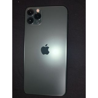 アイフォーン(iPhone)のiphone11proMAX 64GB ミッドナイトグリーン(スマートフォン本体)