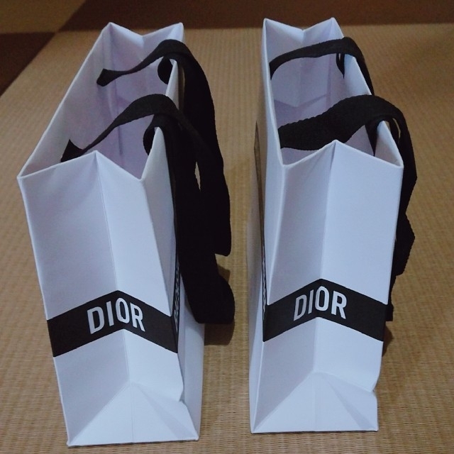 Dior(ディオール)のディオール バックステージ ショッパー 2枚セット レディースのバッグ(ショップ袋)の商品写真