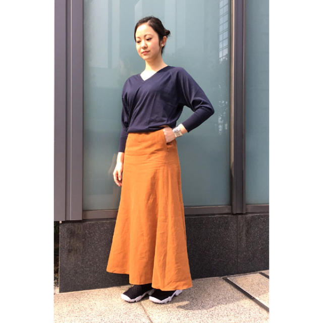 新品 AURALEE / ウォッシュリネン フレアスカート 定価¥37400 | フリマアプリ ラクマ