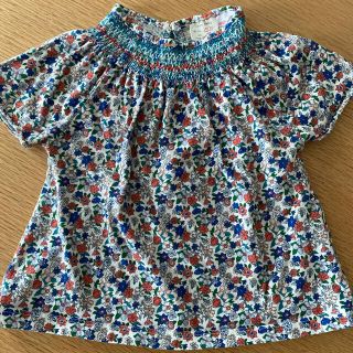 ザラキッズ(ZARA KIDS)のzara 花柄トップス(Tシャツ/カットソー)