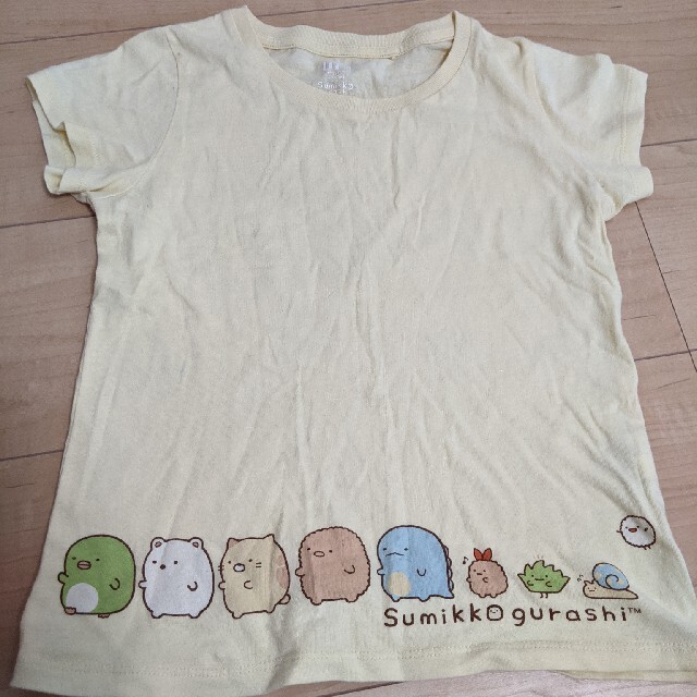 UNIQLO(ユニクロ)のすみっこぐらし　120 キッズ/ベビー/マタニティのキッズ服女の子用(90cm~)(Tシャツ/カットソー)の商品写真