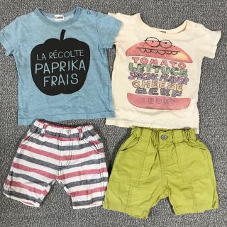 エフオーキッズ(F.O.KIDS)のF.O.KIDS 他　Tシャツ&半ズボン　まとめ売り　80(Ｔシャツ)