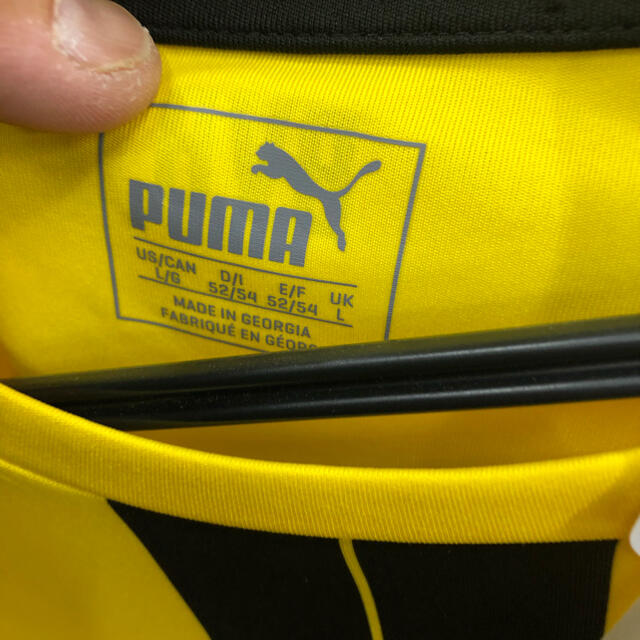 PUMA(プーマ)のPUMA/プーマドルトムント/ユニフォーム/サイズL/新品タグ付き/ スポーツ/アウトドアのサッカー/フットサル(ウェア)の商品写真