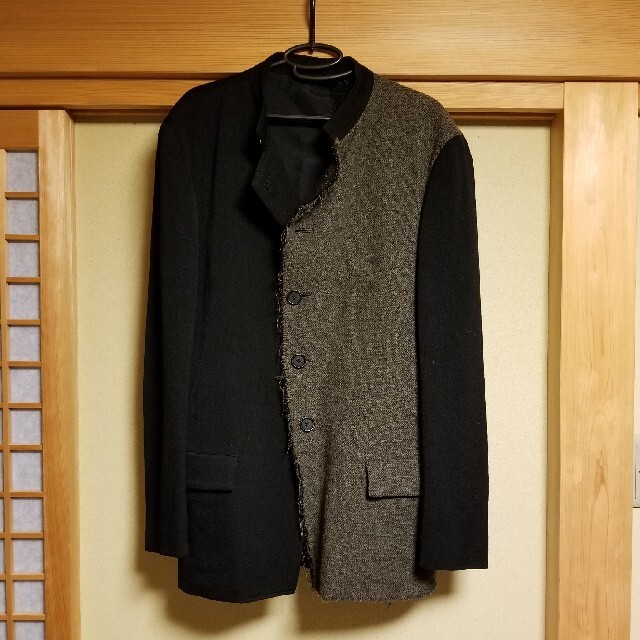 数々の賞を受賞 Yamamoto Yohji - アシメジャケット 15aw