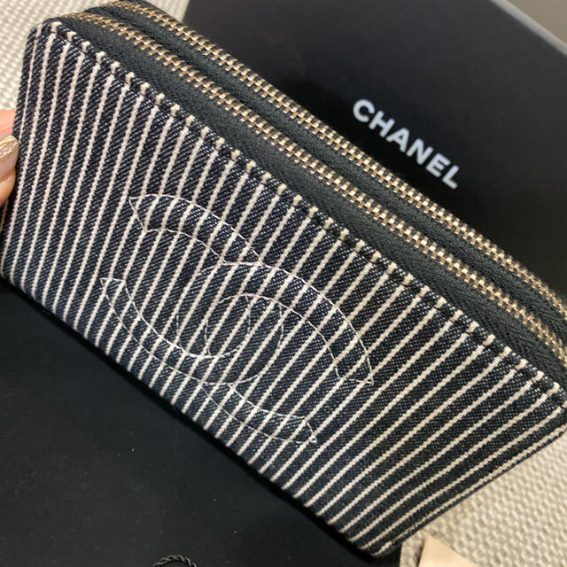 CHANEL(シャネル)の新品 激レア 希少 シャネル ダブルファスナー ウォレット 財布 レディースのファッション小物(財布)の商品写真