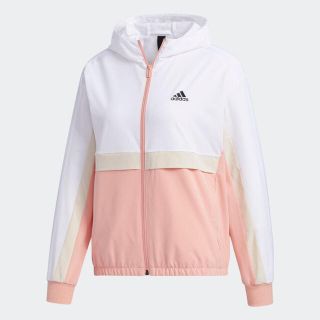 アディダス(adidas)のadidas フーデットジャケット(ナイロンジャケット)