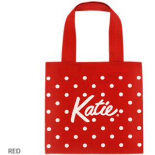 ケイティー(Katie)のKATIE DOT mini tote red(トートバッグ)