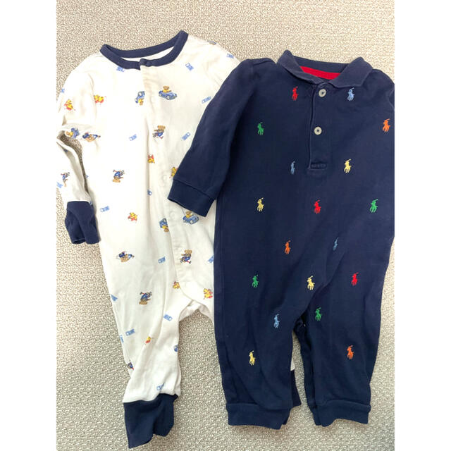 POLO RALPH LAUREN(ポロラルフローレン)のラルフローレン  ロンパース　6M / 70 まとめ売り キッズ/ベビー/マタニティのベビー服(~85cm)(ロンパース)の商品写真