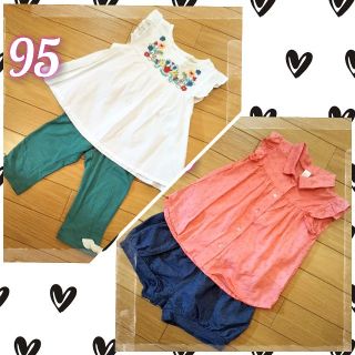 キムラタン(キムラタン)のもこまろ様 専用 キムラタン  セット 95 レギンス パンツ チュニック  (Tシャツ/カットソー)