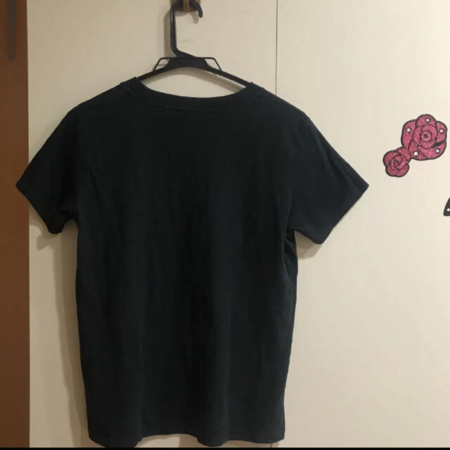 UNIQLO(ユニクロ)のユニクロ　テレサ　ドット柄　黒　Tシャツ　M レディースのトップス(Tシャツ(半袖/袖なし))の商品写真