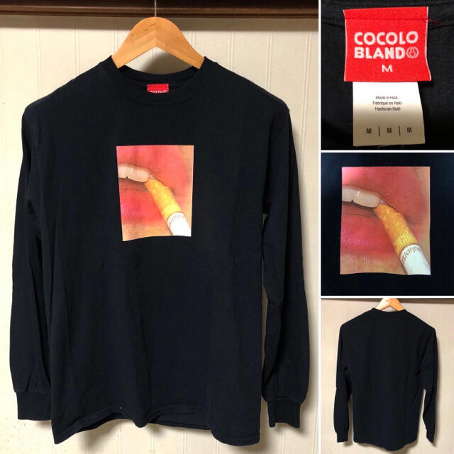 COCOLOBLAND(ココロブランド)の人気❗️COCOLO BLAND ココロブランド 煙草プリント ロンT メンズのトップス(Tシャツ/カットソー(七分/長袖))の商品写真