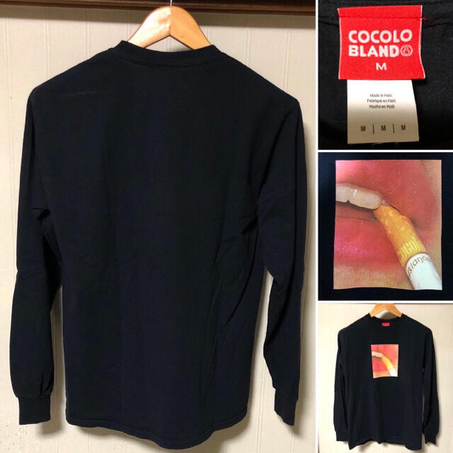 COCOLOBLAND(ココロブランド)の人気❗️COCOLO BLAND ココロブランド 煙草プリント ロンT メンズのトップス(Tシャツ/カットソー(七分/長袖))の商品写真