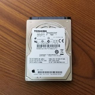 アップル(Apple)のApple純正 HDD 500GB High Sierra インストール済(PCパーツ)