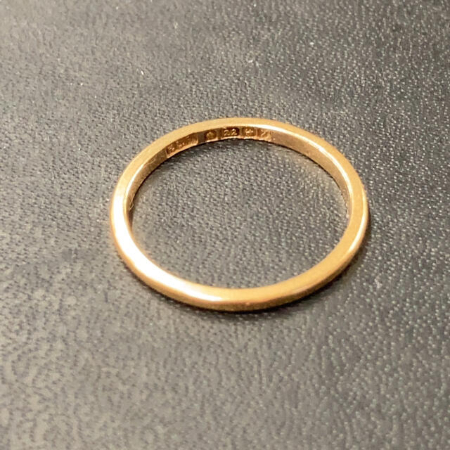 アンティークGold Ring 22金 Birmingham 1922年 レディースのアクセサリー(リング(指輪))の商品写真