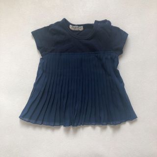 ミアリーメール(MIALY MAIL)のMialy Mail プリーツ付トップス 95size (Tシャツ/カットソー)