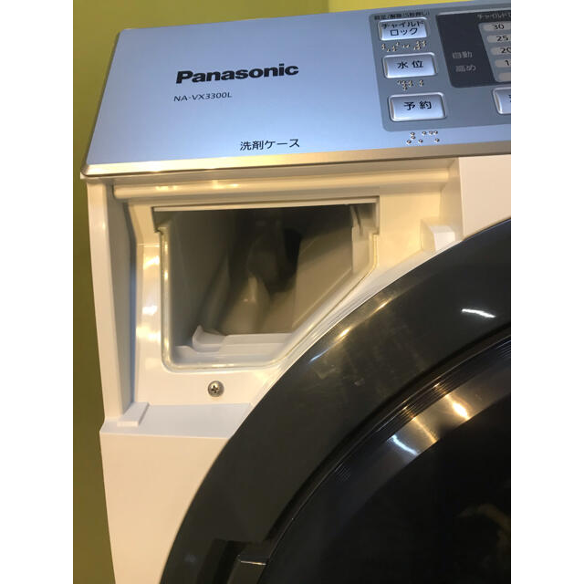 Panasonic(パナソニック)のPanasonic ドラム式洗濯機 NA-VX3300L 2014年製 9kg スマホ/家電/カメラの生活家電(洗濯機)の商品写真