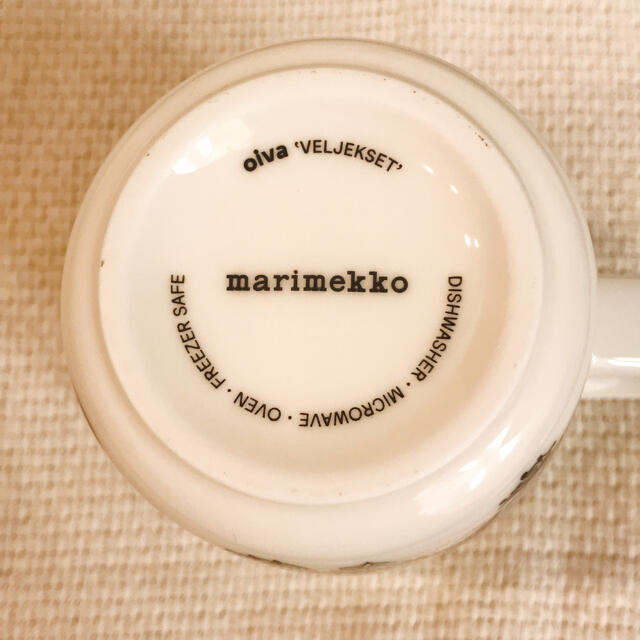 marimekko(マリメッコ)のヴェルイェクセトゥ　マグカップ インテリア/住まい/日用品のキッチン/食器(食器)の商品写真