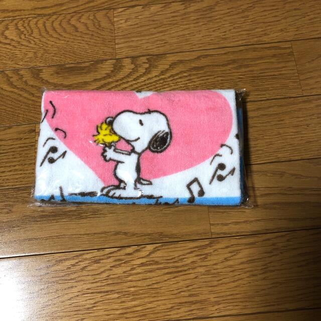 SNOOPY(スヌーピー)のSNOOPYタオル(新品) エンタメ/ホビーのアニメグッズ(タオル)の商品写真