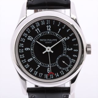 パテックフィリップ(PATEK PHILIPPE)のパテックフィリップ カラトラバ 750×革   メンズ 腕時計(腕時計(アナログ))